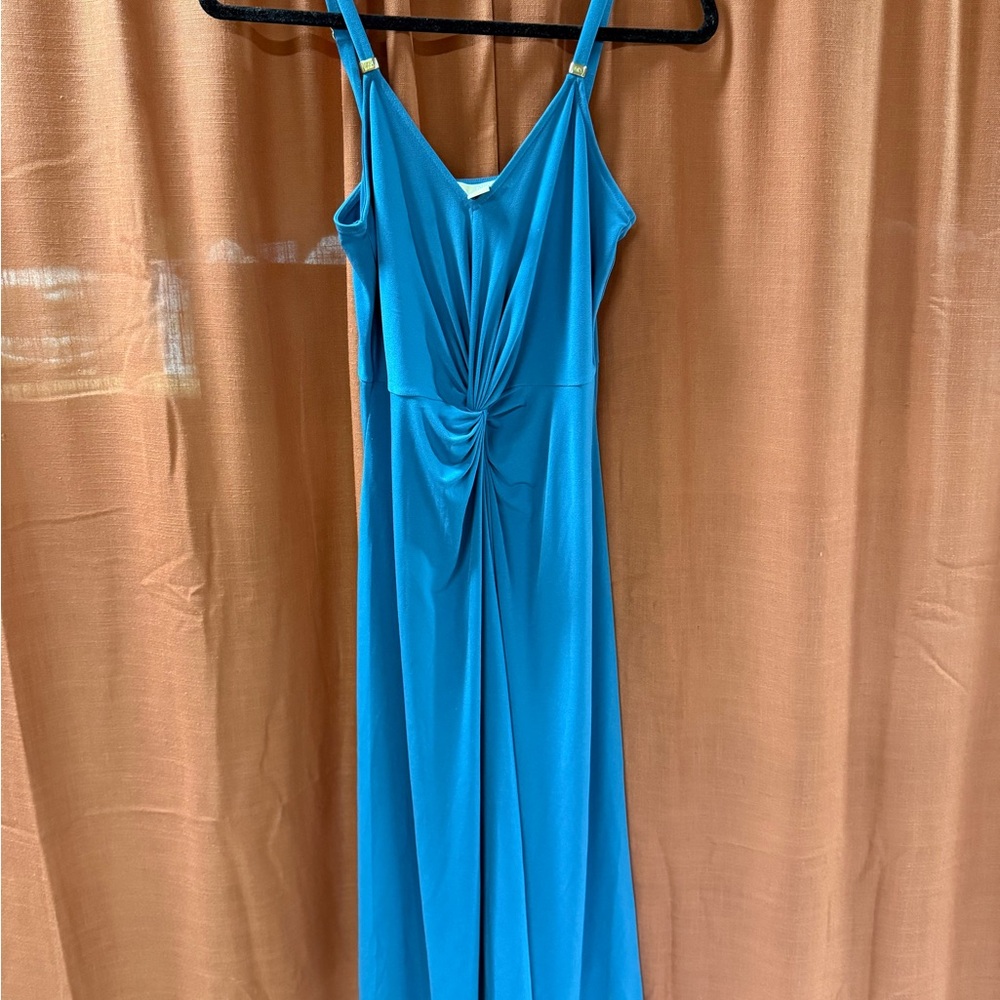 Women’s Michael Kors Turquoise Midi Dress XS